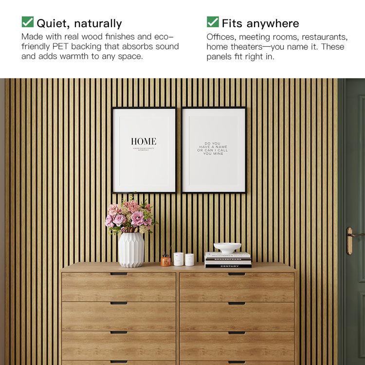 Leading Acoustic Wood Slat Panel Manufacturer & Distributor